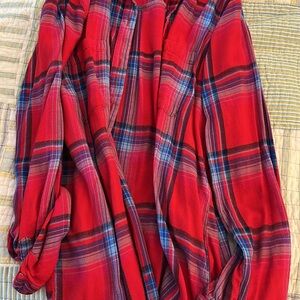 Gap Plaid Light Flannel